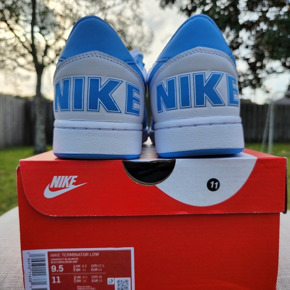 Nike Terminator Low University Blueb Mens size 9.5 Basketball Shoes Snea… - Picture 4 of 16
